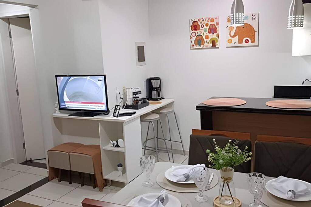 Aconchegante Flat B308 - Refugio No Aldeia Das Aguas Барра-ду-Пираи Экстерьер фото